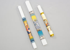 Christ is Risen Easter Candles