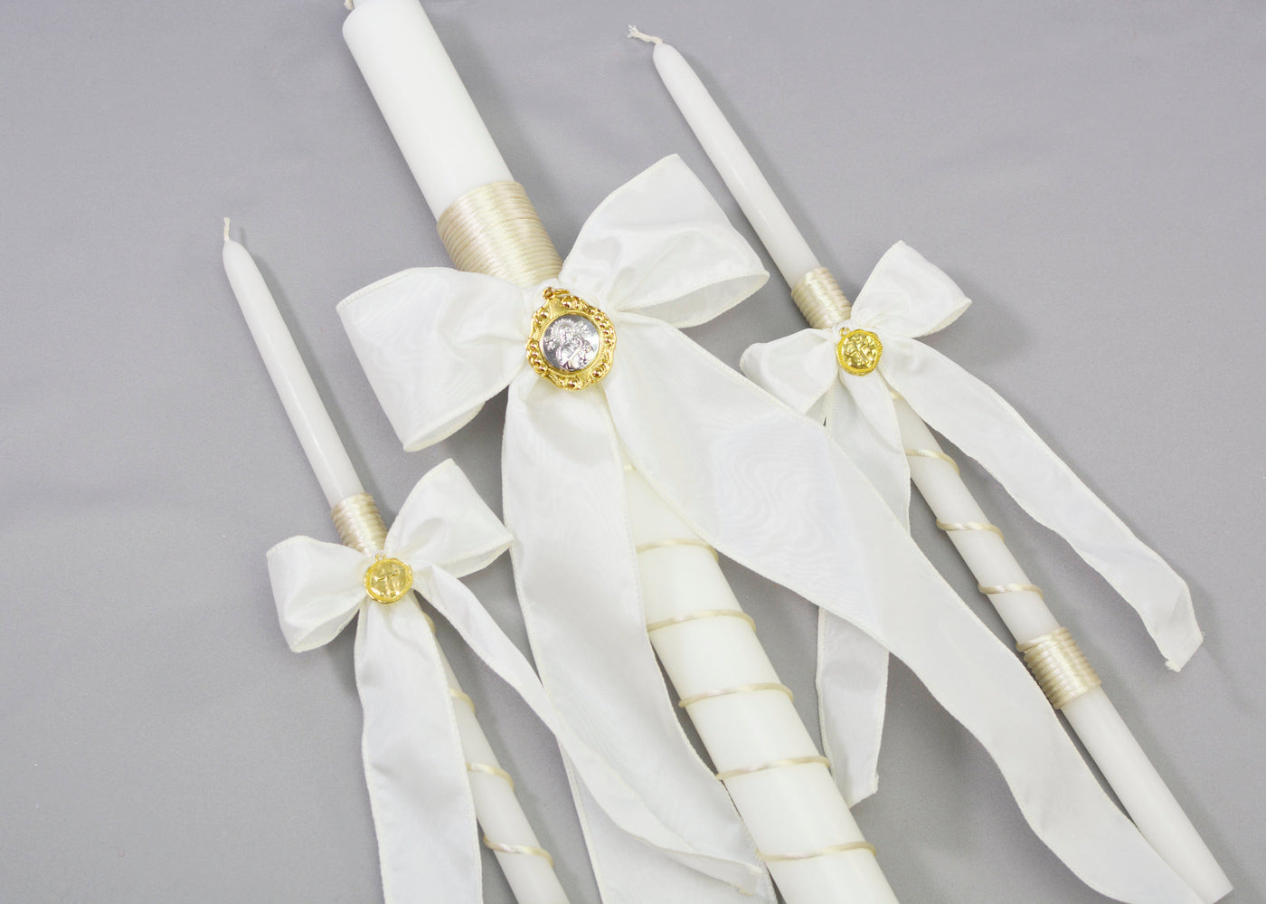 Alexandros Baptism Candles | 17" & 24" Thick