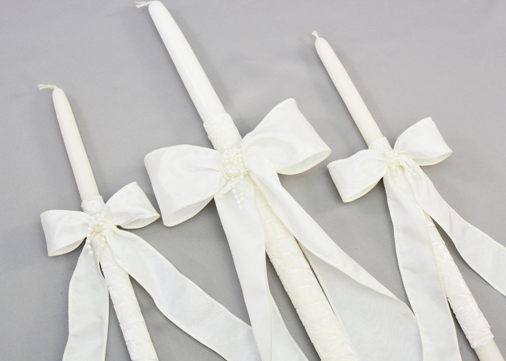 Elpida Baptism Candles | 17" & 21"