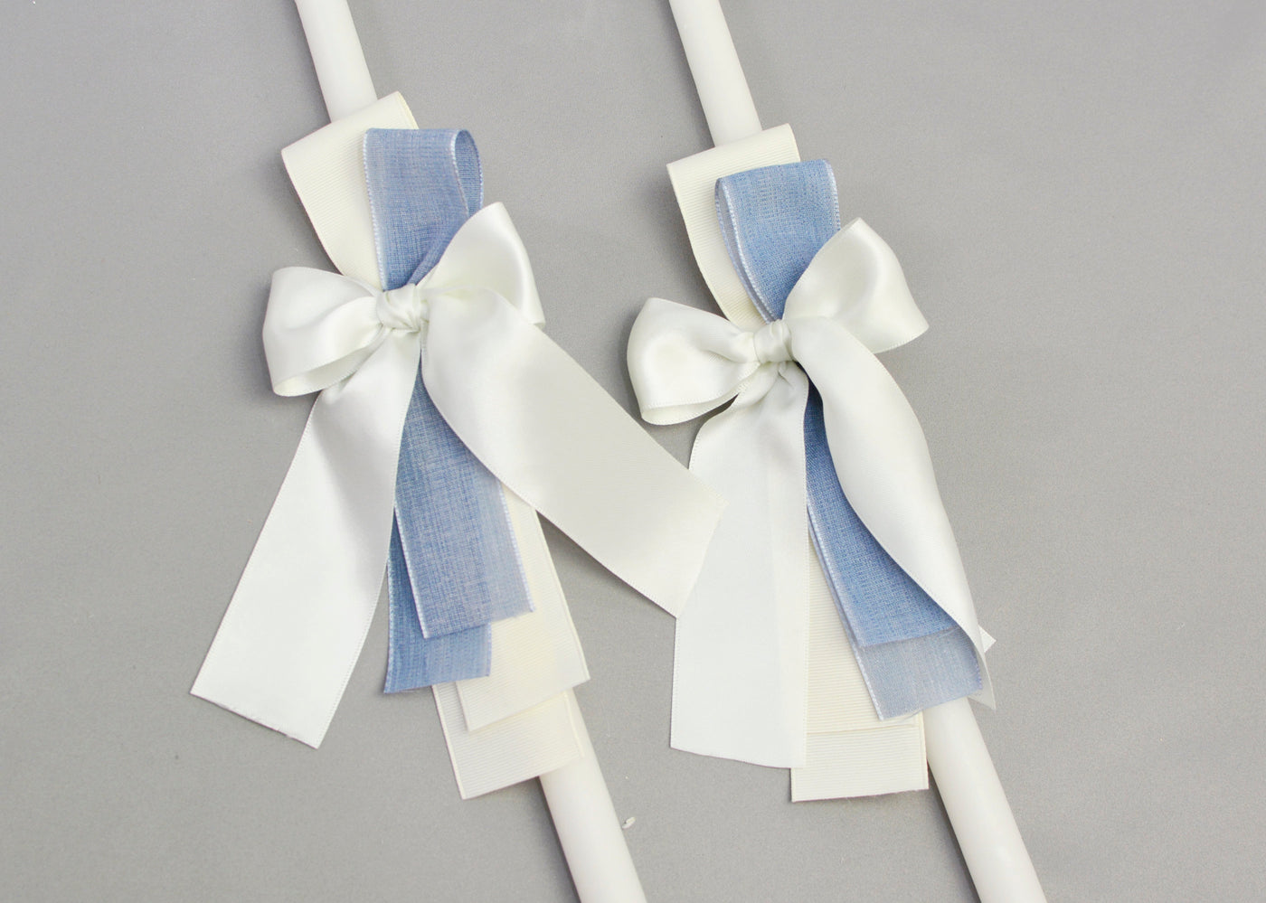 Elias Baptism Candles | 17" & 24" Thick