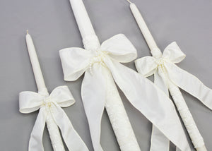 Elpida Baptism Candles | 17" & 25"