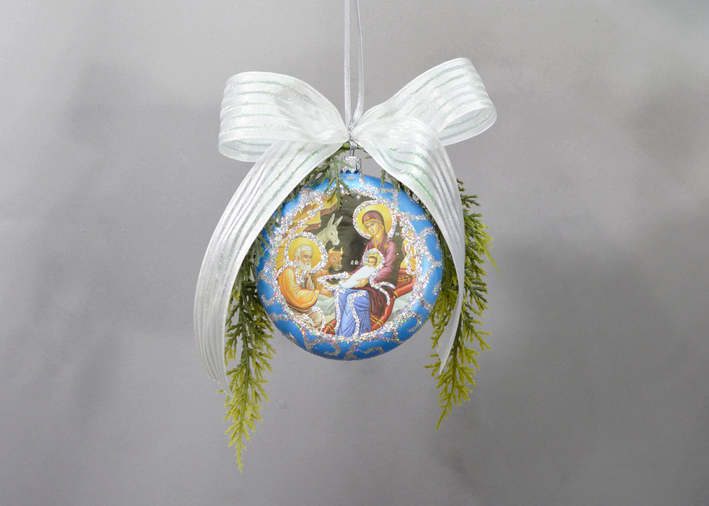 Silent Night Christmas Ornament