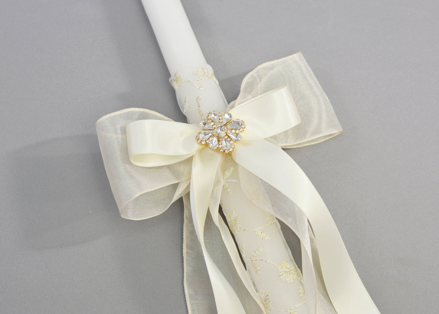 Julianna Baptism Candles | 17" & 25"