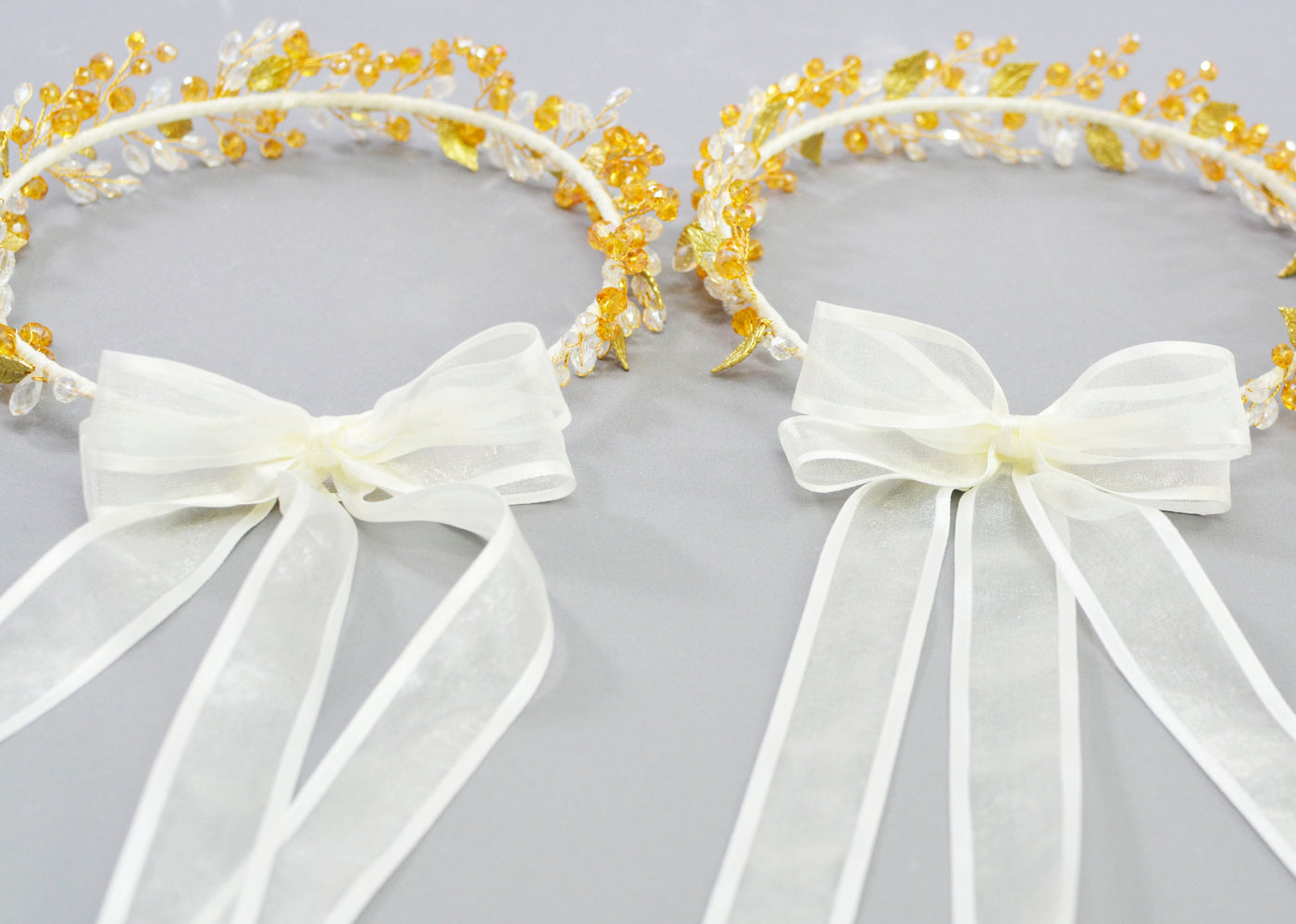 Enchanted Love Wedding Crowns | Gold