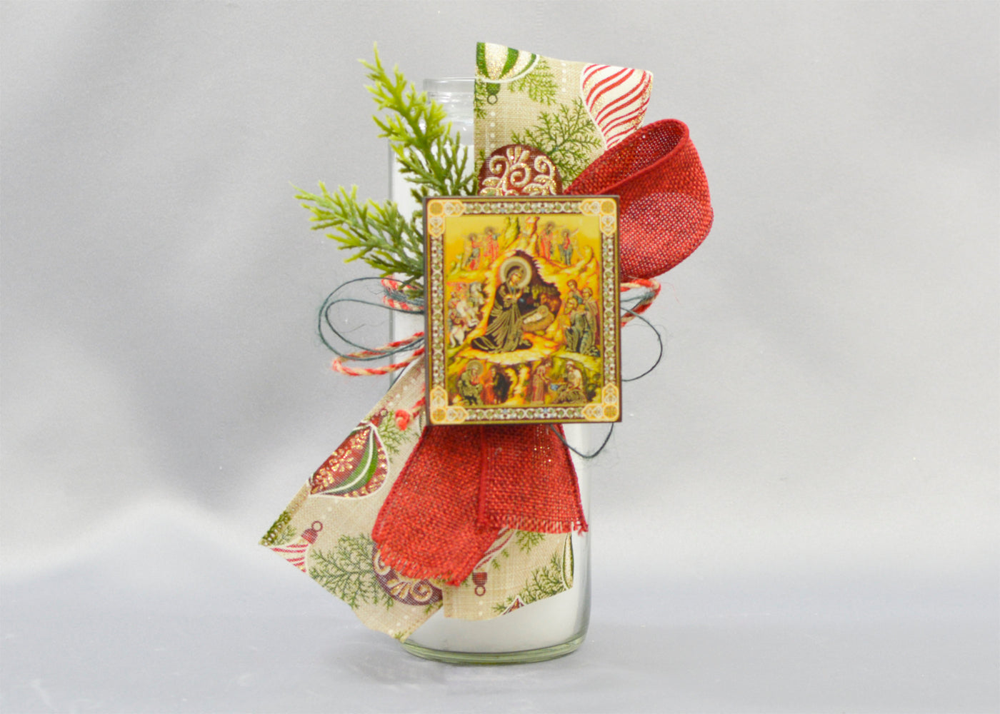 The Birth of Christ Candle