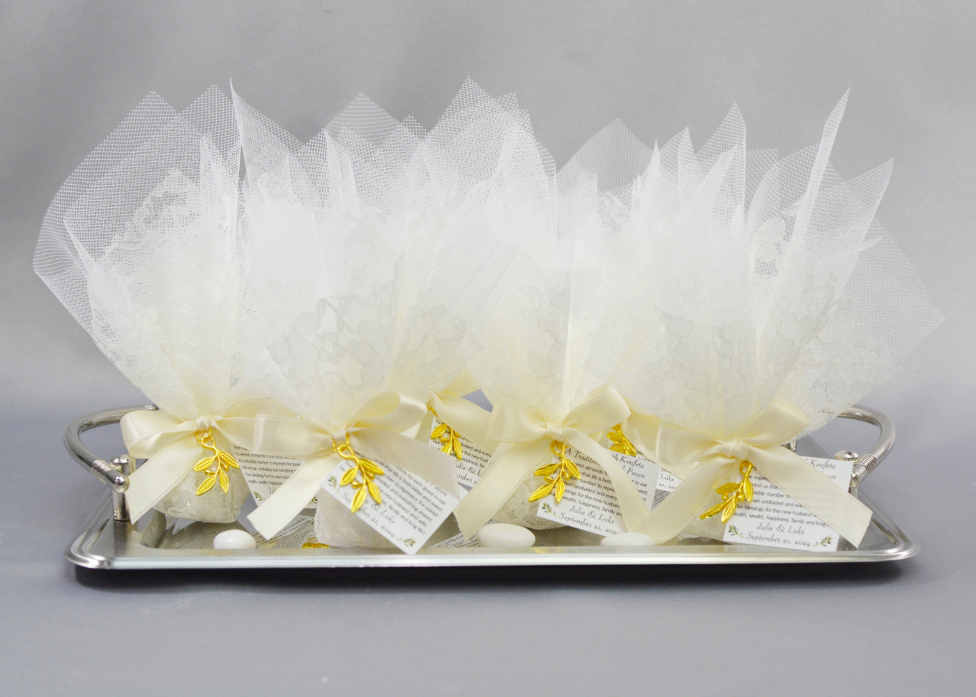 Traditional Tulle Wrapped Koufeta Wedding Favor