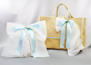 Anastasios/Lambros Baptism Tote | Blue