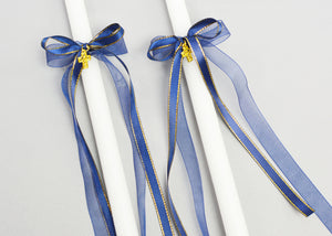 Ioannis & Ioanna Baptism Candles | 17"