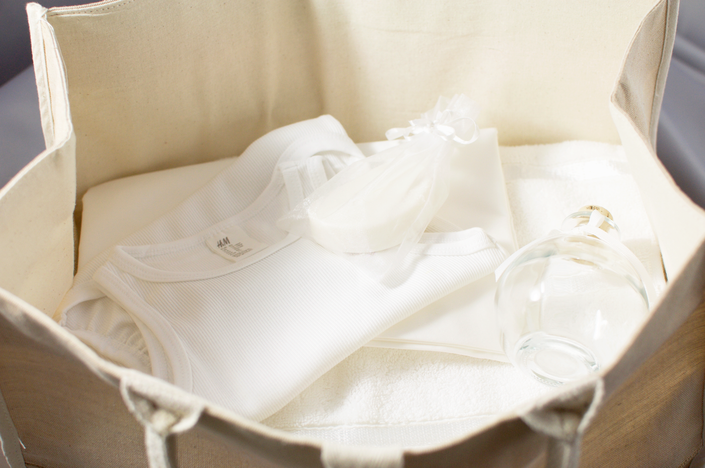 Catia Baptism Tote | Ivory