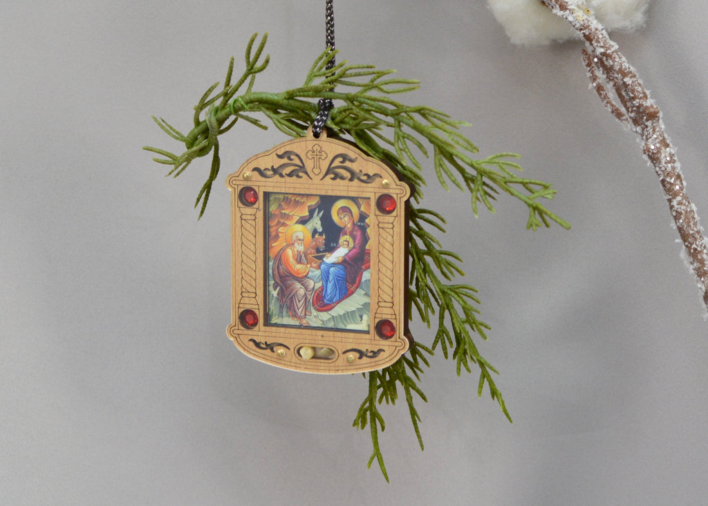 Orthodox Christmas Icon Ornament